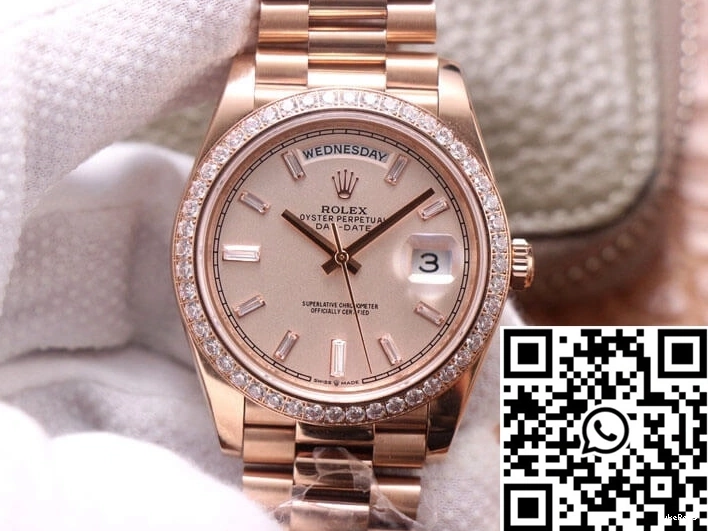 Dial Factory M228345RBR-0007 Diamond Sundust EW Rolex Day-Date 0310